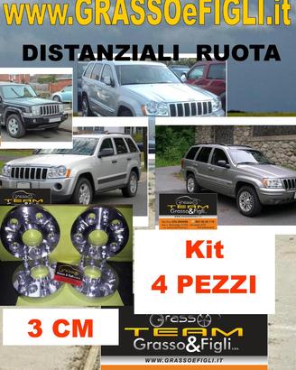 KIT 4 Distanziali Ruota Jeep Cherokee WJ WG StR8