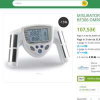 omron bodyscan bioimpedenziometro