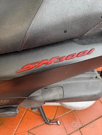 Honda Sh 300 nero opaco sport