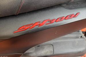 Honda Sh 300 nero opaco sport