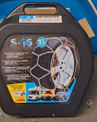 catene camper furgone 16 mm