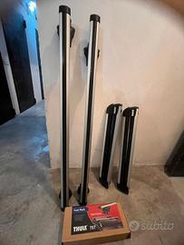 Portasci/snowboard per barre da tetto Thule