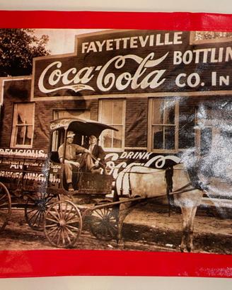 COCA COLA BORSA NYLON SHOPPING MEDIA CARRO CON CAV