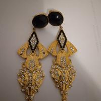 orecchini vintage con clips