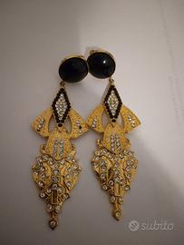 orecchini vintage con clips