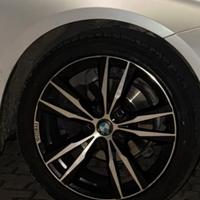 4 CERCHI IN LEGA BMW CON GOMME