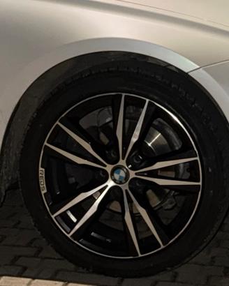 4 CERCHI IN LEGA BMW CON GOMME