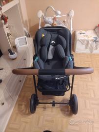 Cesta/ passeggino e seggiolino bebè confort 