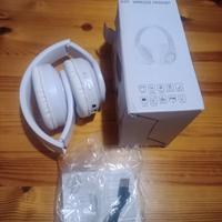 cuffie wireless bianche.