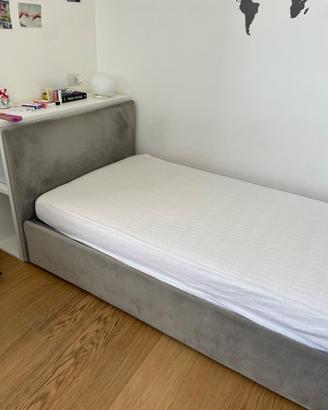 Letto Noctis estraibile con due materassi Flou