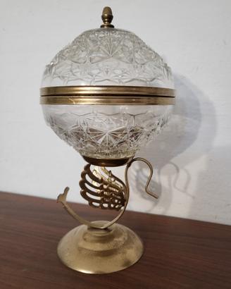 Grande alzata d'epoca cristallo