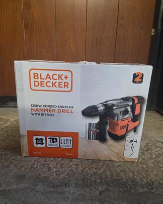 Trapano a percussione Black+Decker SDS-PLUS
