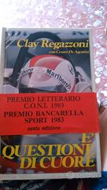 collezionismo automobilismo LIBRO CLAY REGAZZONI, 