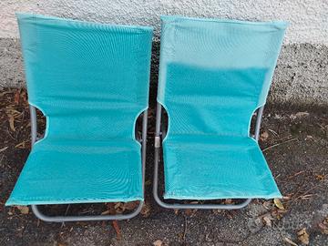 sedie basse balcone giardino spiaggia 
