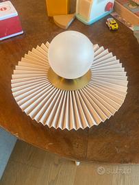 Lampada parete Maison du Monde nuova con lampadina