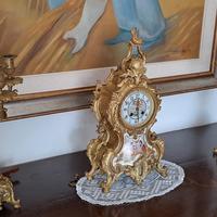 Orologio e candelabbri francesi primi 800
