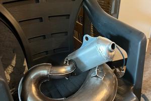 scarico aprilia rx125 rotax123