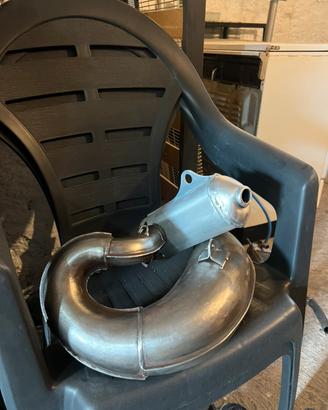 scarico aprilia rx125 rotax123