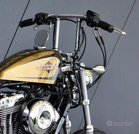 Manubrio Biltwell window bar per Harley Davidson 