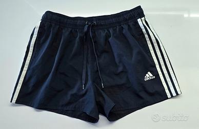 Pantalonc Adidas 3-Stripes CLX Blu Scuro, Taglia M