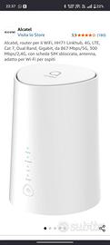 Router SIM Alcatel 4G LTE Cat.7 Router Wi-Fi 6