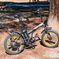 Bicicletta elettrica Argento minimax GT 48V 250W