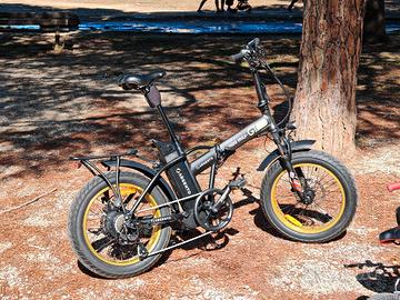 Bicicletta elettrica Argento minimax GT 48V 250W