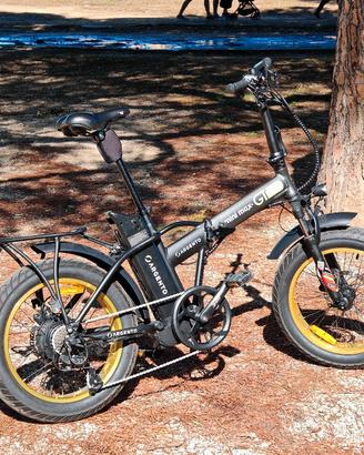 Bicicletta elettrica Argento minimax GT 48V 250W