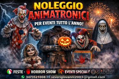 NOLEGGIO ANIMATRONIC
