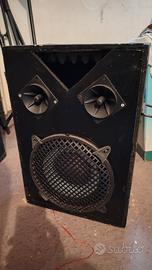4 Casse acustiche PA passive 350w RMS eminence 