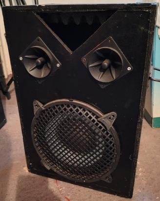 4 Casse acustiche PA passive 350w RMS eminence 