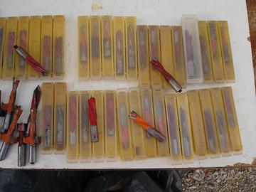 Punte per foratrice o cnc da legno