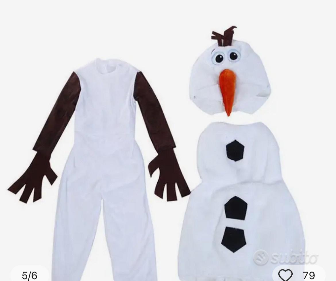 Costume carnevale hot sale olaf bambino