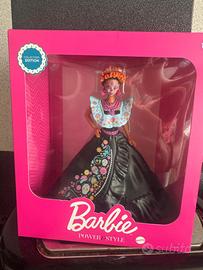Barbie Día de Muertos RBA Power&Style con scatola