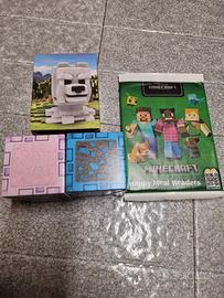 Mc Donald's Minecraft 3 pers + libricino