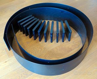 Libreria Kartell bookworm 5.2 metri 11 reggilibri.