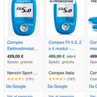 Elettorstimolatore compex fit 5.0
