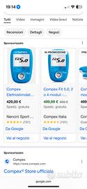 Elettorstimolatore compex fit 5.0