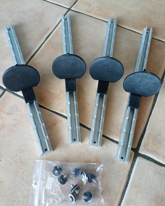 puntapiedi regolabili kayak 