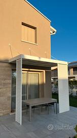 Pergola in alluminio