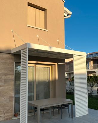 Pergola in alluminio