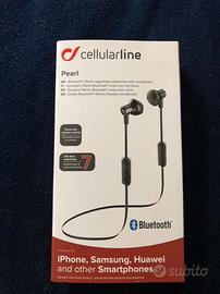 Auricolare stereo Bluetooth ovale con microfono