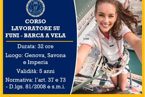 Patentino lavori in fune barca a vela