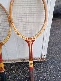 Tre racchette tennis vintage 