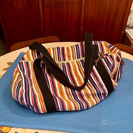 BORSONE IN VELLUTO MULTICOLOR