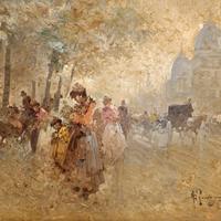 Quadro a olio su tela 