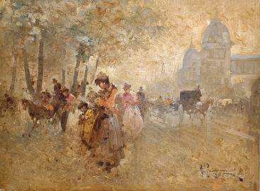 Quadro a olio su tela 