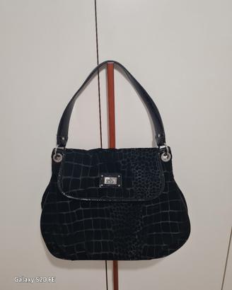 BORSA IN VELLUTO A STAMPA MARCA ROCCOBAROCCO
