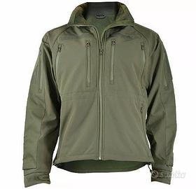 giacca softshell Miltec verde tg. SMALL nuova