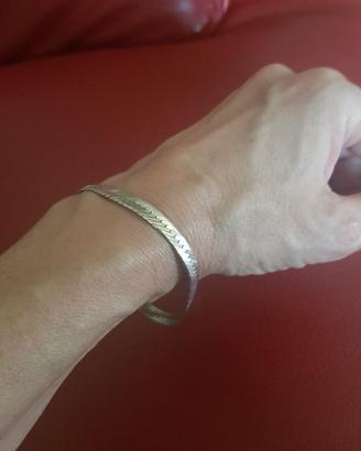 Braccialetto Vintage Anni '70 Argento 925